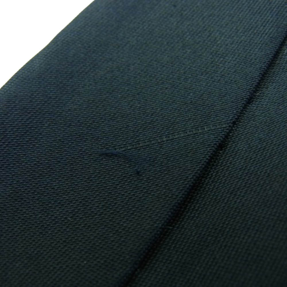 Vivienne Westwood ヴィヴィアンウエストウッド シルク100% オーブ刺繍 ネクタイ ブラック系【中古】