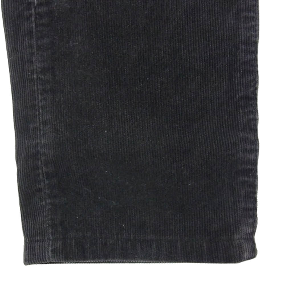 FRAGMENT DESIGN フラグメントデザイン 17AW VFP4031 × DENIM BY VANQUISH Remake tapered corduroy pants リメイク テーパード コーデュロイパンツ ブラック系 30【中古】