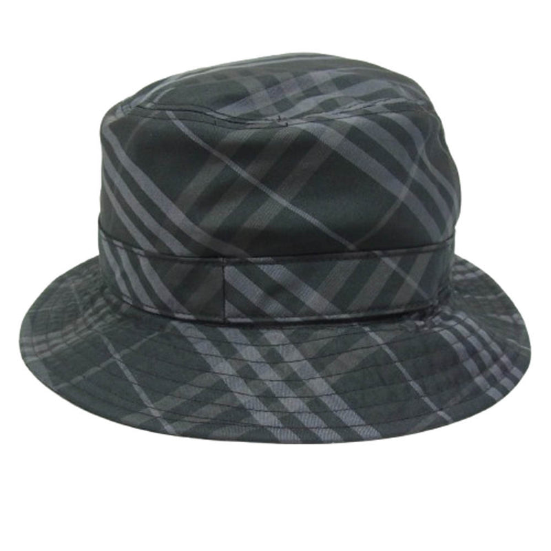 【美品】BURBERRYGOLF　バケットハット　ノヴァチェック　ブラック BURBERRY バーバリー GOLF ゴルフ チェック バケットハット 帽子