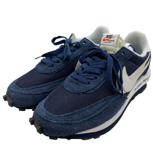 NIKE ナイキ DH2684-400 × Fragment × sacai LD Waffle Blackended Blue フラグメント × サカイ LD ワッフル ブラックエンデッド ブルー ローカット スニーカー ネイビー系 27cm【美品】【中古】