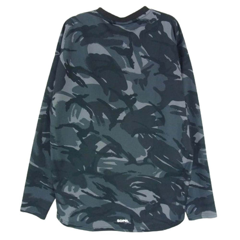 FCRB L/S TOP TOUR TEE カモフラ　迷彩　22SS L F.C.R.B. エフシーアールビー 22SS FCRB-220048 L/S TOP TOUR TEE