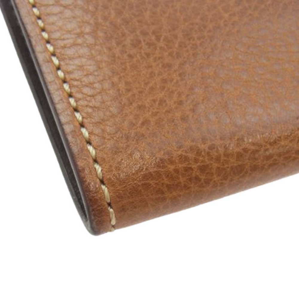 土屋鞄製造所 URBANO ウルバーノ レザー 二つ折り財布 コンパクトウォレット ブラウン系【中古】