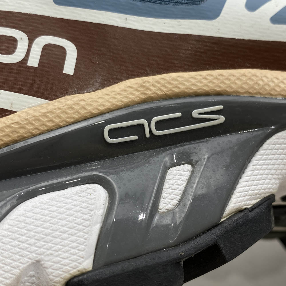 salomon サロモン 472931 XT-6 Adv Blue Brown White ランニングシューズ ローカット スニーカー マルチカラー系 26.5cm【中古】