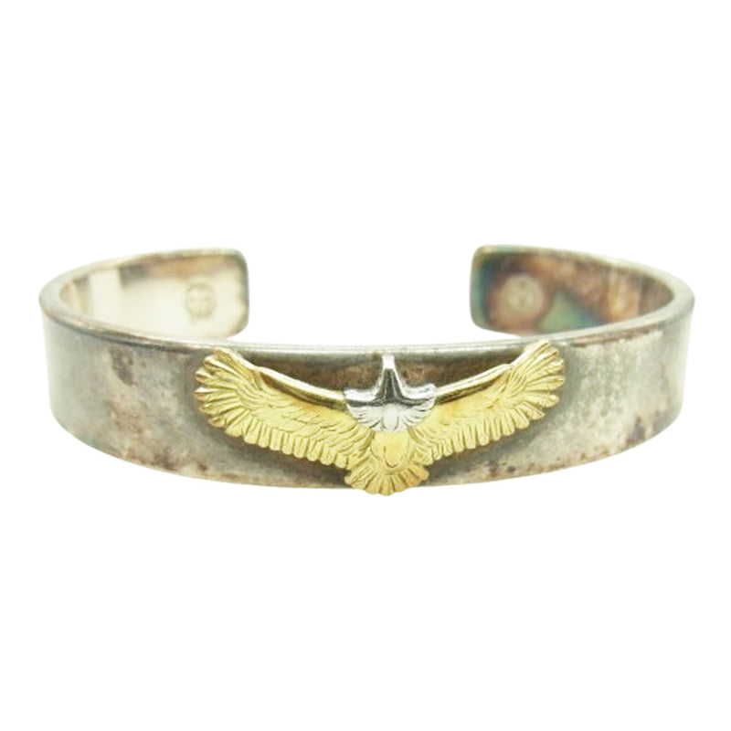 ken kikuchi ケンキクチ バングル KEN KIKUCHI ケンキクチ GP付き 金目 唐草 イーグル フェイス