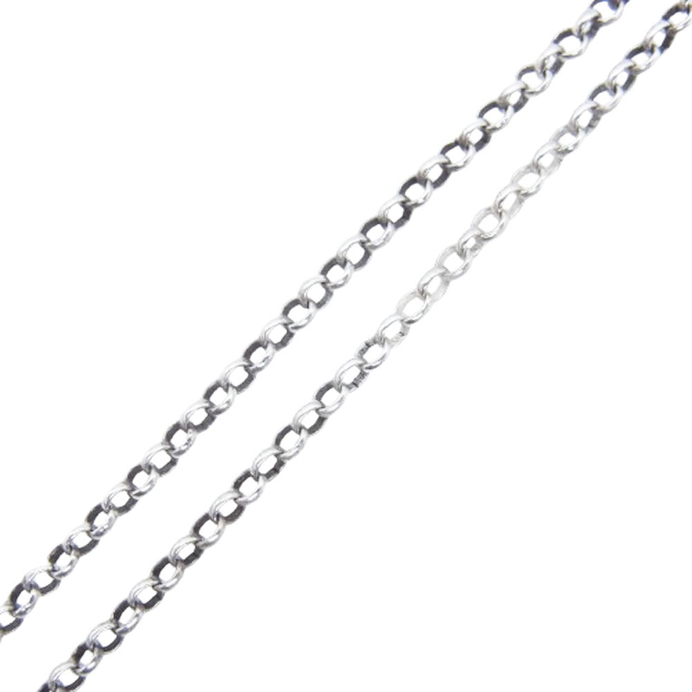 CHROME HEARTS クロムハーツ(原本無) NECKCHAIN R18 ロールチェーン 18inch ネックレス シルバー系【中古】