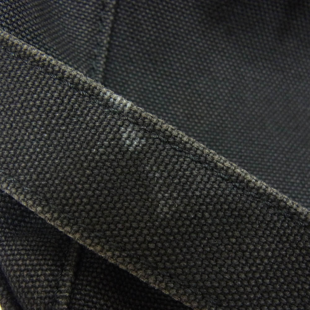 WACKO MARIA ワコマリア × PORTER ポーター WASHED CANVAS WAIST BAG キャンバス ウエスト バッグ ブラック系【中古】