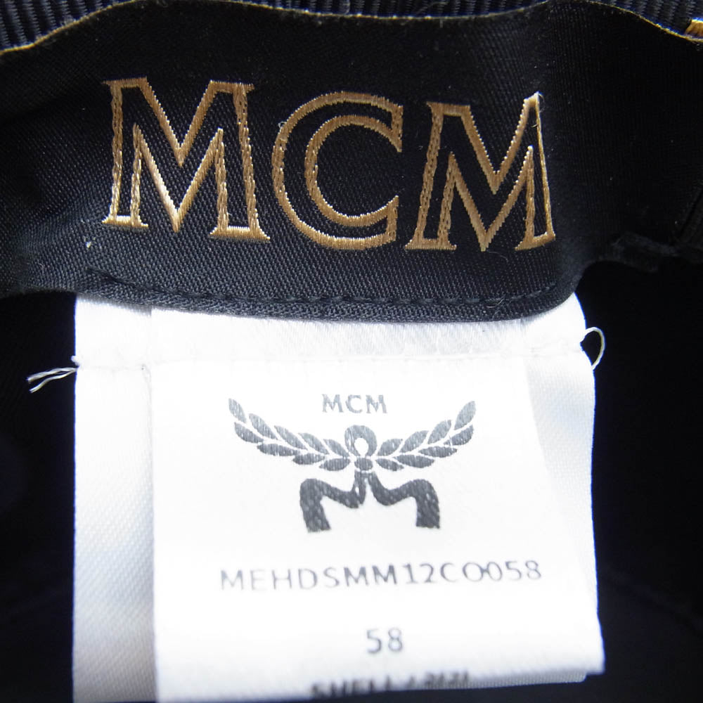 MCM エム・シー・エム MEHDSMM12CO058 Bucket Hat バケット ハット ブラウン系【極上美品】【中古】