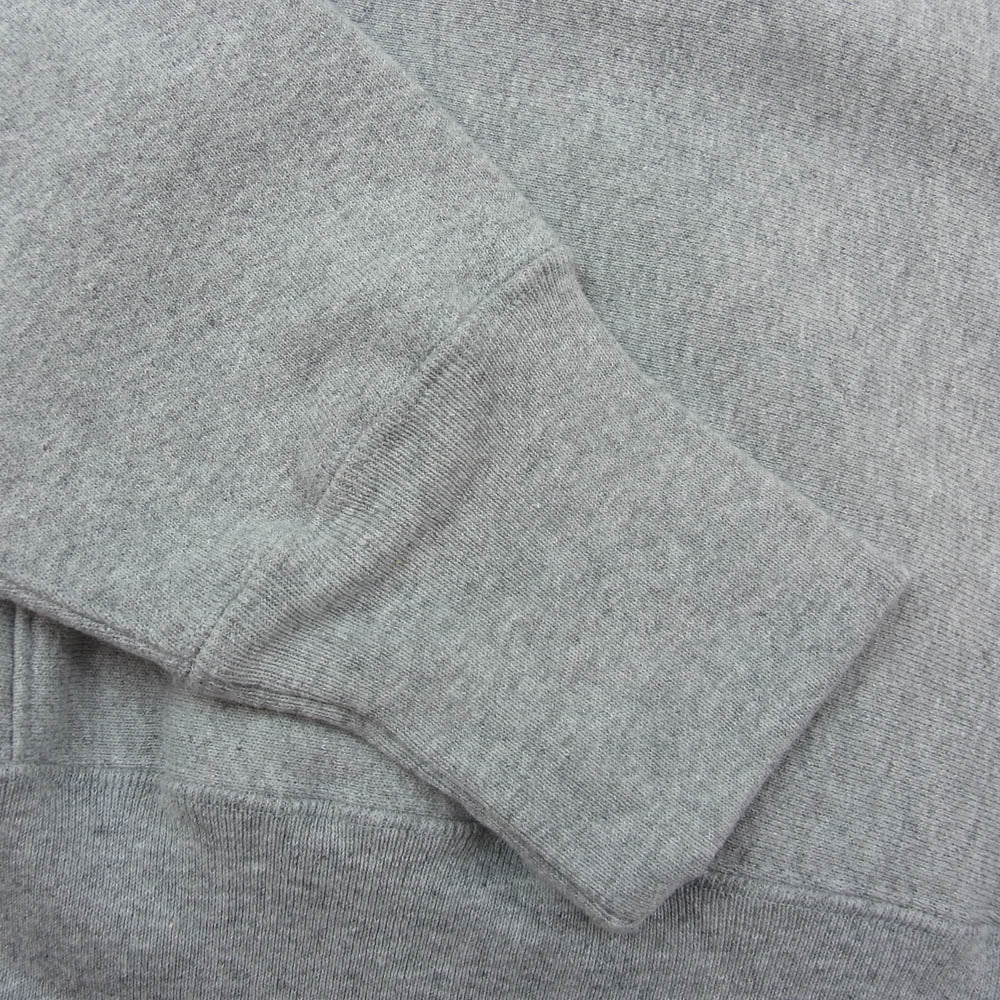 Champion チャンピオン C5-U101 USA製 赤単タグ 復刻 NYU Reverse Weave Hooded Sweat Shirt リバースウィーブ フーデッド スウェットシャツ L グレー系 L【中古】