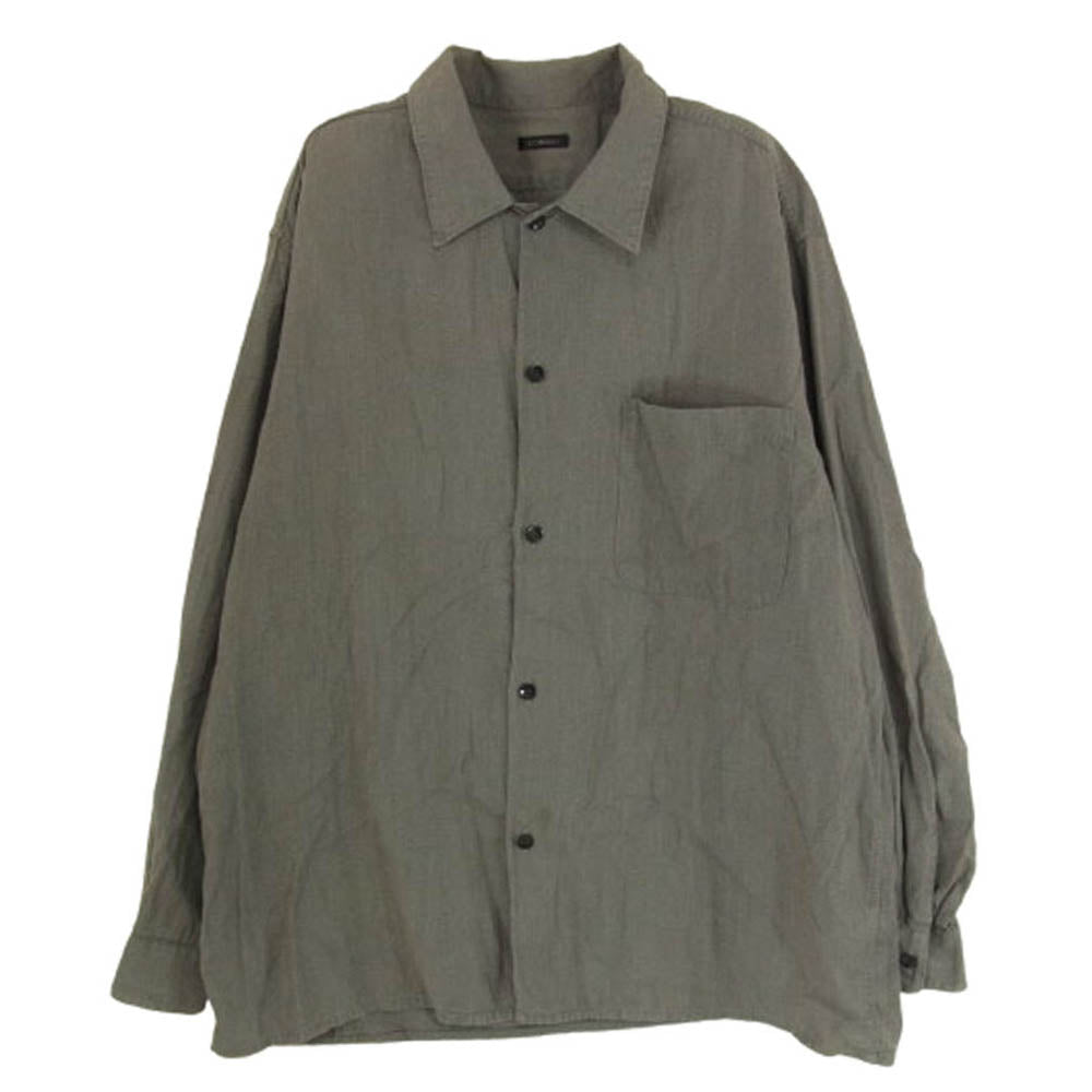 20ss comoli レーヨンチェック オープンカラーシャツ 3 コモリ 20ss コモリ レーヨン オープンカラーシャツ 3 - 20ss comoli レーヨン