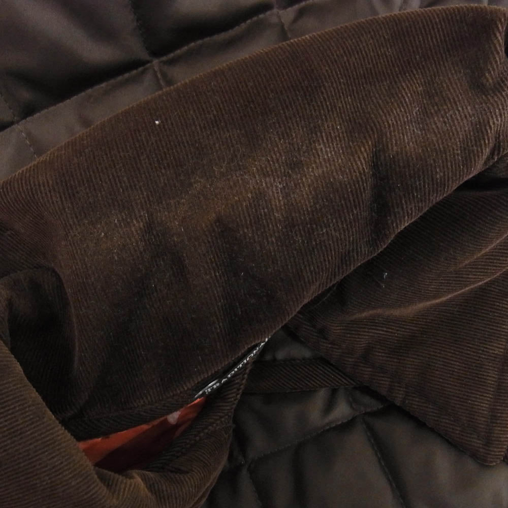Traditional Weatherwear トラディショナルウェザーウェア WAVERLY HOOD 中綿キルティングジャケット ブラウン系 38【中古】