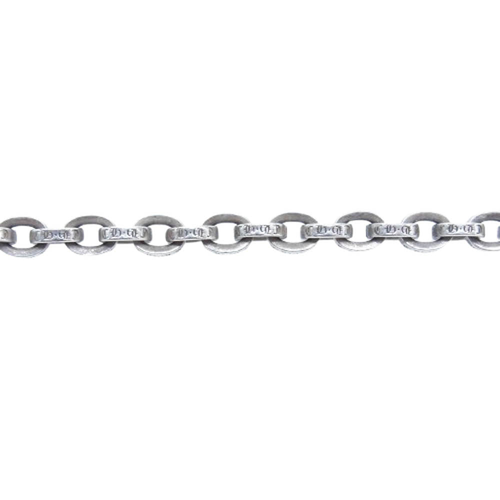 CHROME HEARTS クロムハーツ(原本無) 20inch PAPER CHAIN 20インチ ペーパーチェーン ネックレス シルバー系【中古】