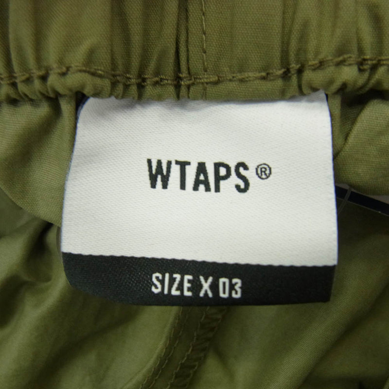WTAPS ダブルタップス 24SS 241CWDT-PTM08 NYLON TUSSAH PERTEX SIGN