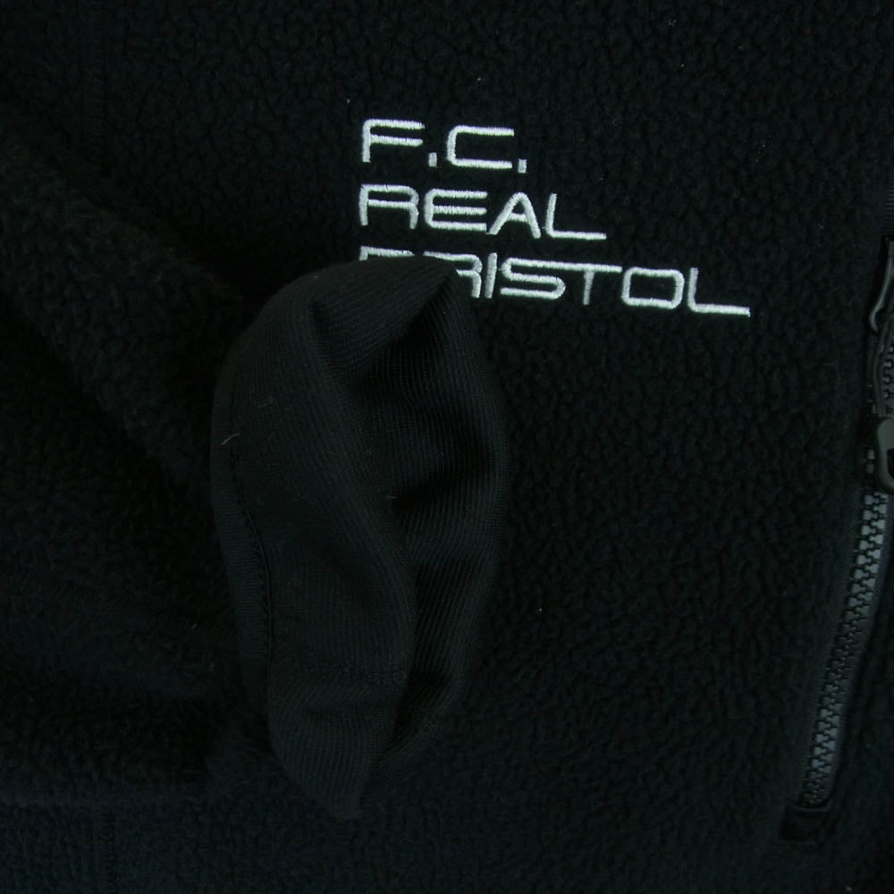 F.C.R.B. エフシーアールビー FCRB-242058 POLARTEC SHEARLING JERSEY LINER BLOUSON ポーラテック フリース ブルゾン ジャケット ブラック系 M【中古】
