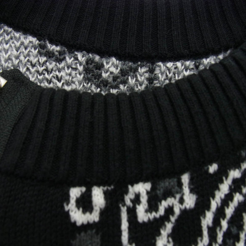 Sacai サカイ 22SS 22-02694M Bandana Knit Blouson バンダナ ジップ