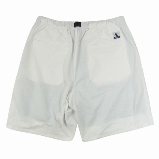 DESCENDANT ディセンダント 24SS 241CPDS-PTM04 WEBBING SHORTS ウェビング ショーツ ハーフパンツ ホワイト系 3【新古品】【未使用】【中古】