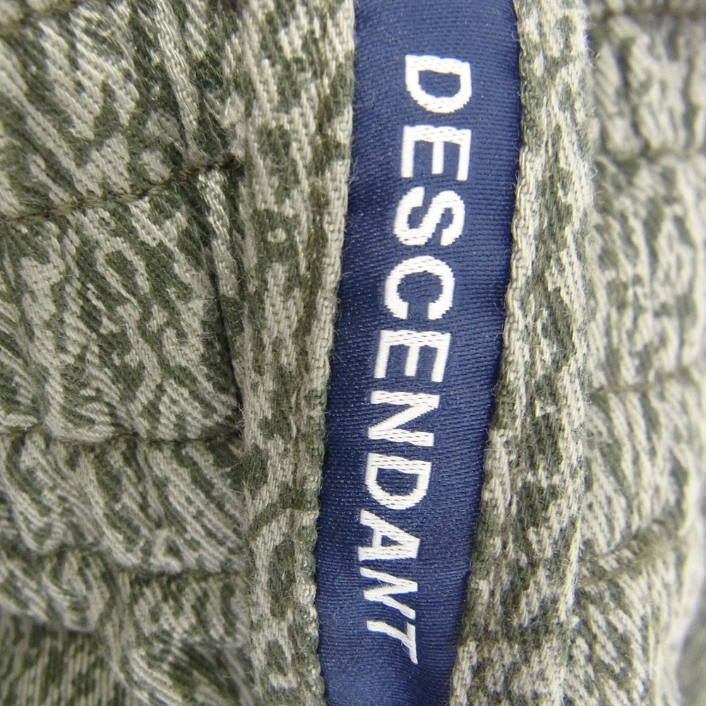 DESCENDANT ディセンダント SHORE TWILL PANTS カモフラージュ イージーパンツ カーキ系 2【中古】