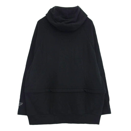 UNDERCOVER アンダーカバー 20SS UCY4810 BIG HOODIE ビッグシルエット プルオーバーパーカー フーディー ブラック系 3【新古品】【未使用】【中古】