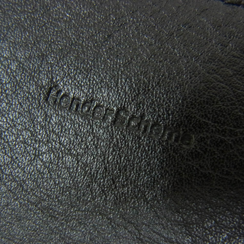 Hender Scheme エンダースキーマ cow shoulder small カウレザー ショルダーバッグ スモール ブラック系【中古】