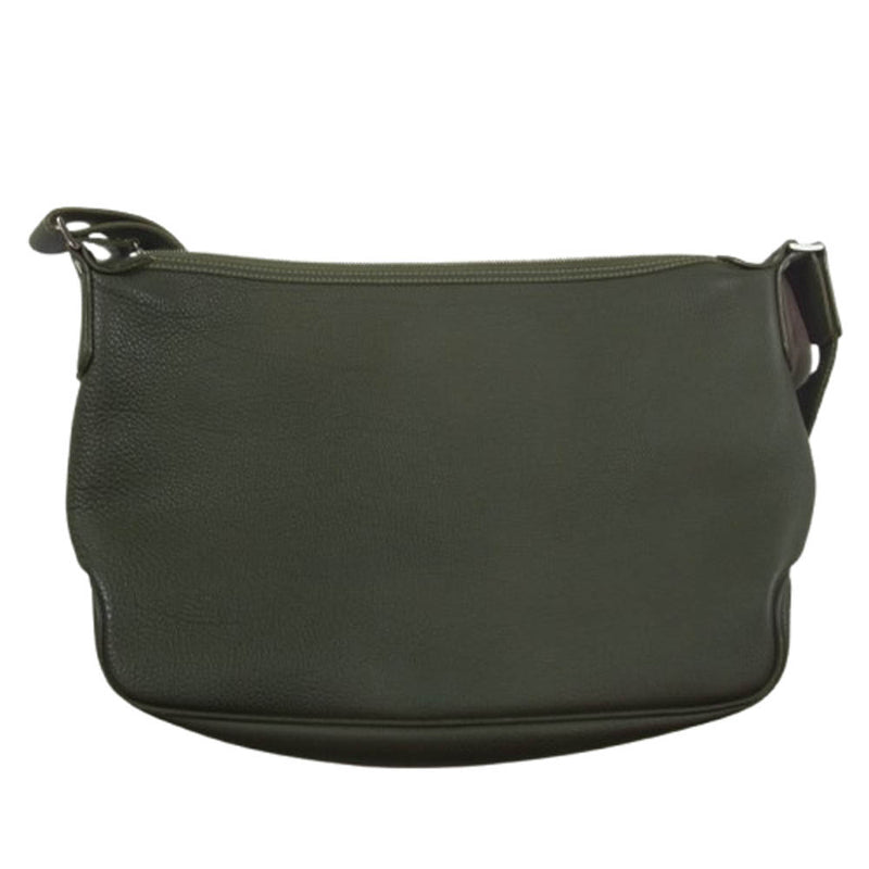 ル・ボナー シュランケンカーフ パパス ショルダーバッグ モスグリーン