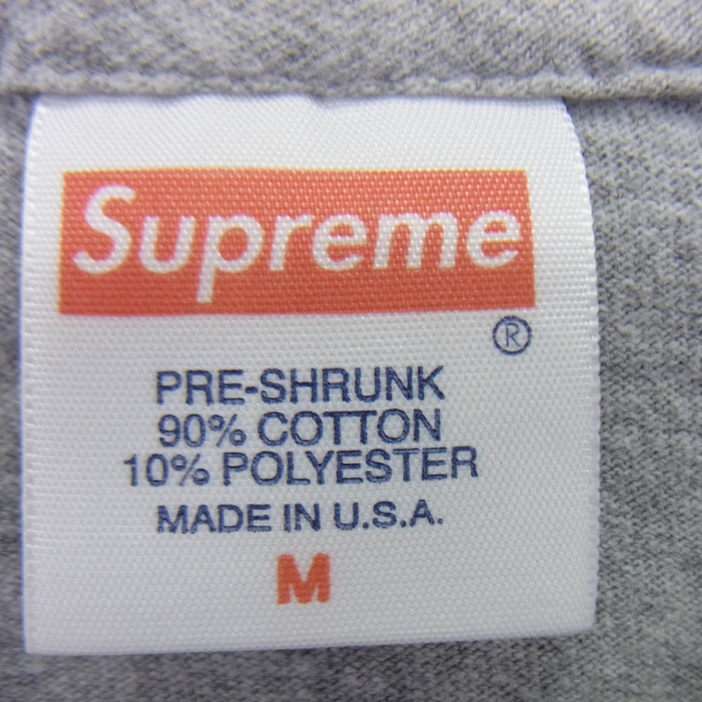 Supreme シュプリーム 12AW Black Moses Tee Isaac Hayes M 半袖 tシャツ カットソー ライトグレー系 M【中古】