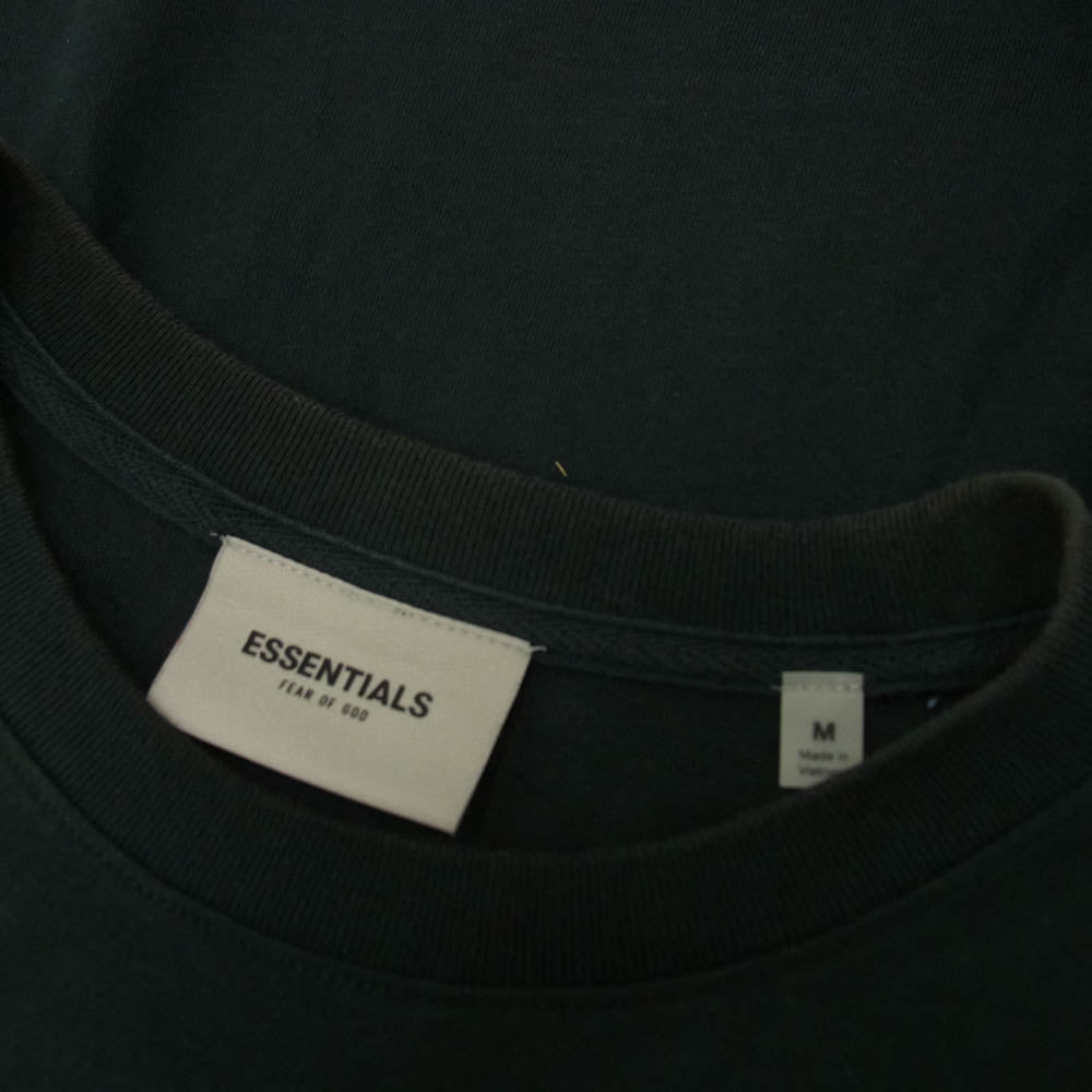 FEAR OF GOD フィアオブゴッド FRONT LOGO S/S TEE フロントロゴ 半袖 Tシャツ カーキ系 M【中古】
