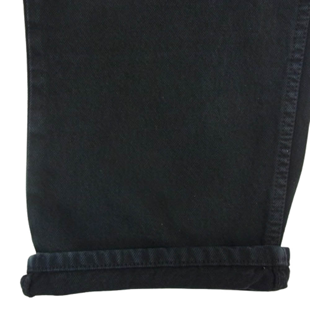 Levi's リーバイス 00501-0165 501 BLACK DENIM PANTS ユーロモデル 02年製 C01刻印 ブラックデニムパンツ ブラック系 38【中古】