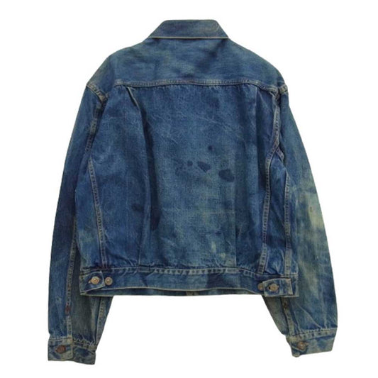 Levi's リーバイス 50s 507xx ハギ付き ボタン裏刻印17 デニム ジャケット インディゴブルー系【中古】