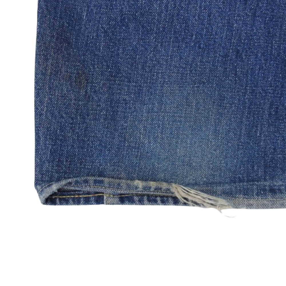 Levi's リーバイス ヴィンテージ オリジナル 60s 70s 501 BIGE ボタン裏刻印2 デニム パンツ インディゴブルー系【中古】