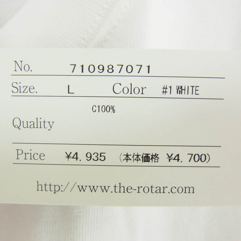 パンク ドランカーズ フロント プリント ロゴ 666 半袖 Tシャツ ホワイト系 L【極上美品】【中古】