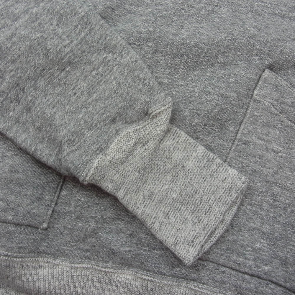 WAREHOUSE ウエアハウス 453 SEPARATE POCKET HOODIE セパレート ポケット フーディー プルオーバー グレー系 40【中古】
