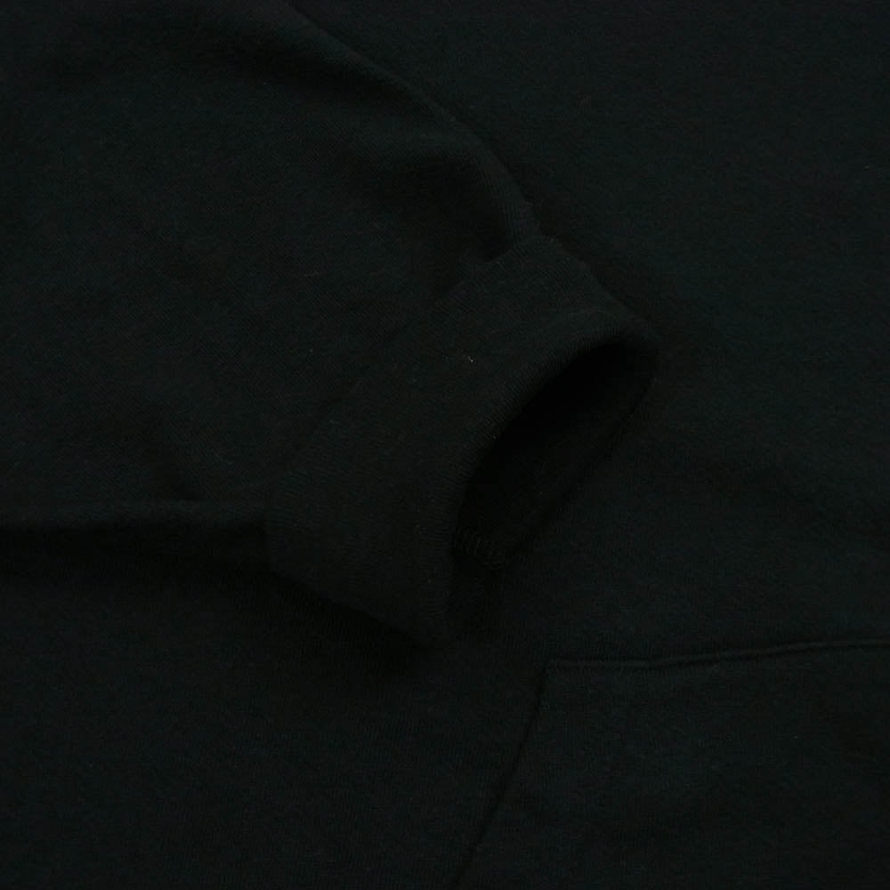 COMOLI コモリ 25SS B01-05012 LW コットン 裏毛 ジップ パーカー ブラック系 3【中古】