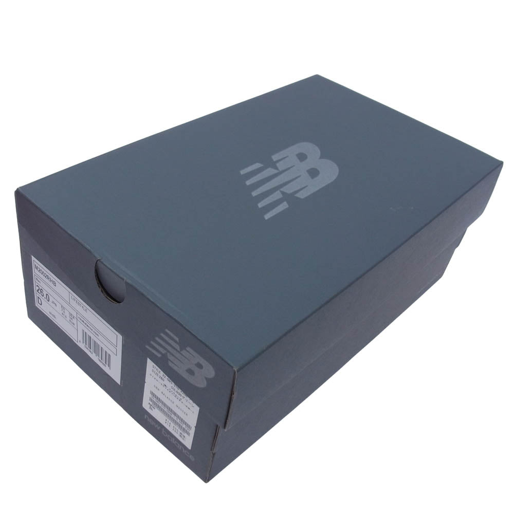NEW BALANCE ニューバランス M2002RHB スエード ローカット スニーカー グリーン系 26cm【中古】