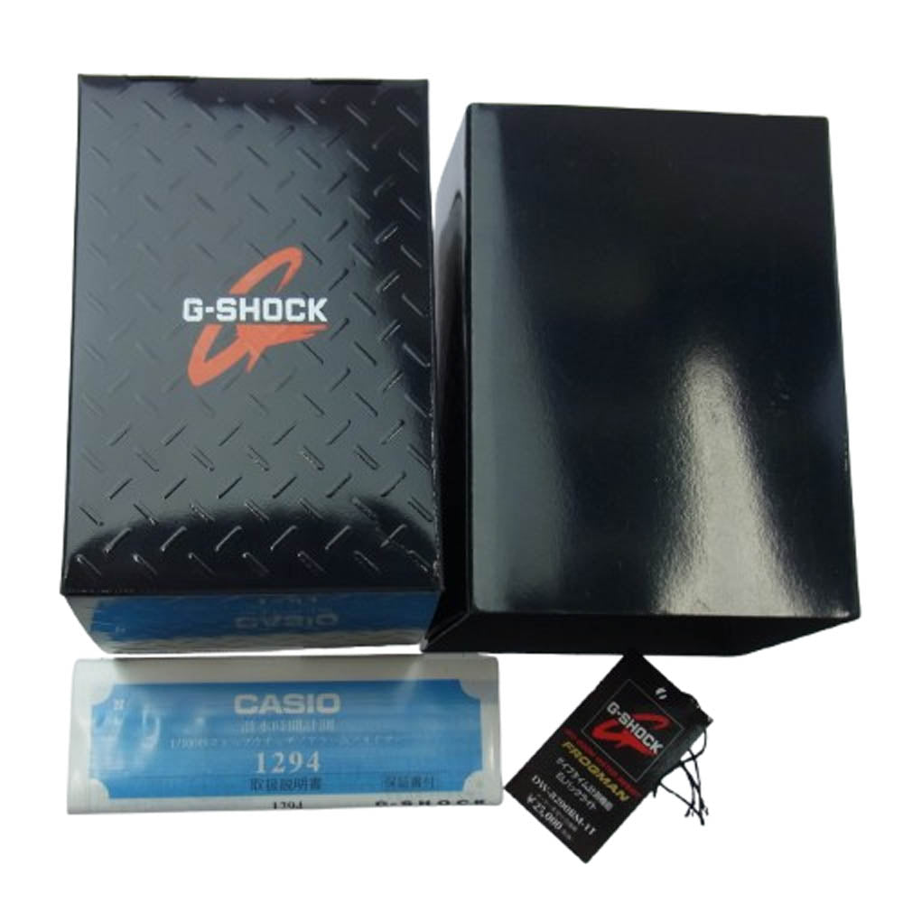 CASIO G-SHOCK カシオ ジーショック DW-8200BM-1T × MEN IN BLACK 2 メンインブラック2 FROGMAN MEN フロッグマン デジタル 腕時計 ブラック系【中古】