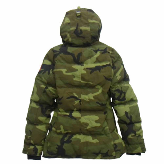 CANADA GOOSE カナダグース 2604JL R 国内正規品 グリフィンタグ ORTLAND PARKA ポーランド パーカ ダウン ジャケット 迷彩 グリーン系 M【中古】