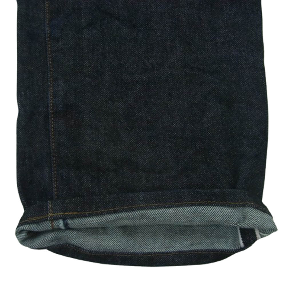 KOJIMA GENES 児島ジーンズ ジップフライ セルビッチ デニムパンツ インディゴブルー系 34【中古】