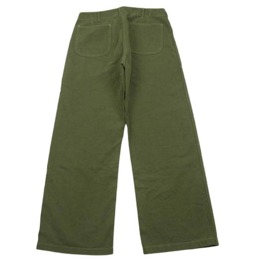 Buzz Rickson's バズリクソンズ BR42534 U.S. MARINE CORPS M-1941 HERRINGBONE PANTS M-4 1ユーティリティー トラウザース ミリタリー パンツ グリーン系 34【中古】