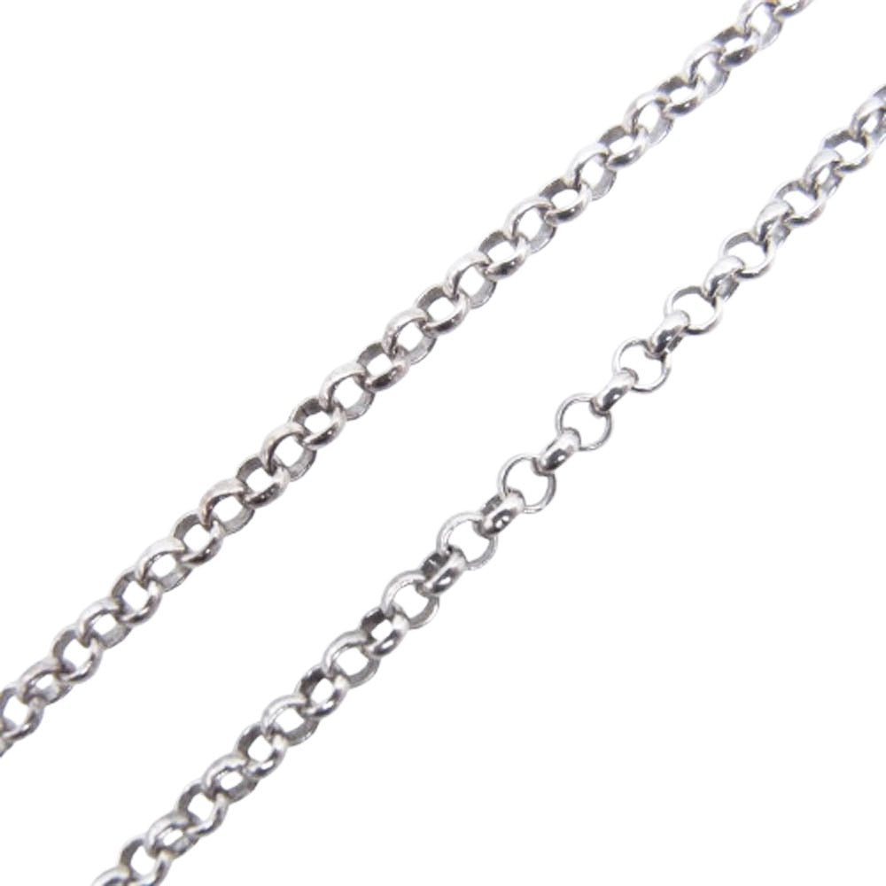 CHROME HEARTS クロムハーツ(原本無) NECKCHAIN ロールチェーン R18 18inch 18インチ シルバー系【中古】