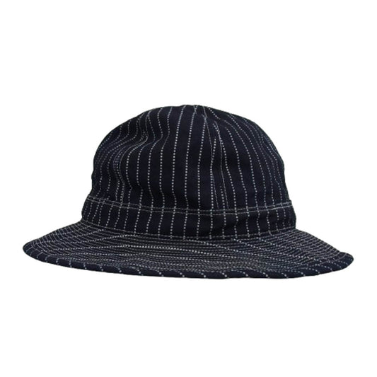 JELADO ジェラード Wabash Fatigue Hat ファティーグ ハット インディゴ ウォバッシュ ネイビー系 M【美品】【中古】