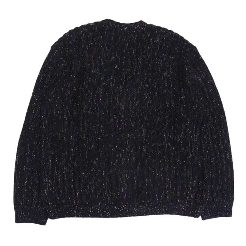24ss supreme Confetti Cardigan BLACK Ｌ Supreme(シュプリーム) / 24SS/Confetti Cardigan/カーディガン(厚手