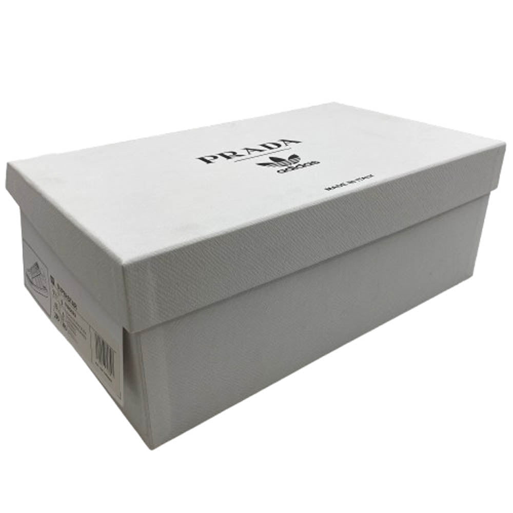 PRADA プラダ FW6679 adidas Originals Superstar 【フェイクバスターズ鑑定済】アディダス オリジナルス Black Core Black-Clack スーパースター ローカットスニーカー ブラック系 27.5cm【中古】