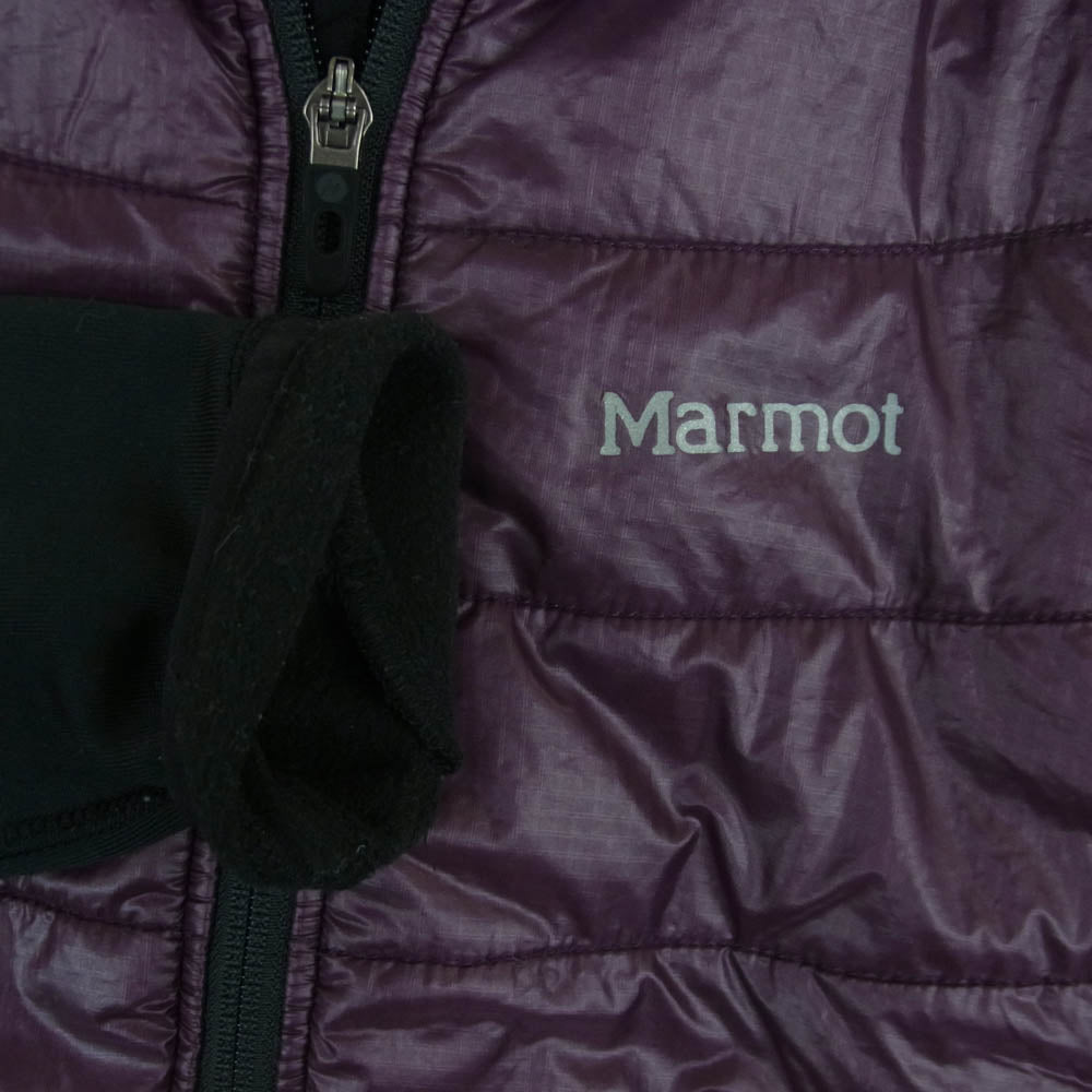 MARMOT マーモット Variant Jacket バリアント ジップアップ 中綿 トラック ジャケット ブラック系 パープル系 S【中古】