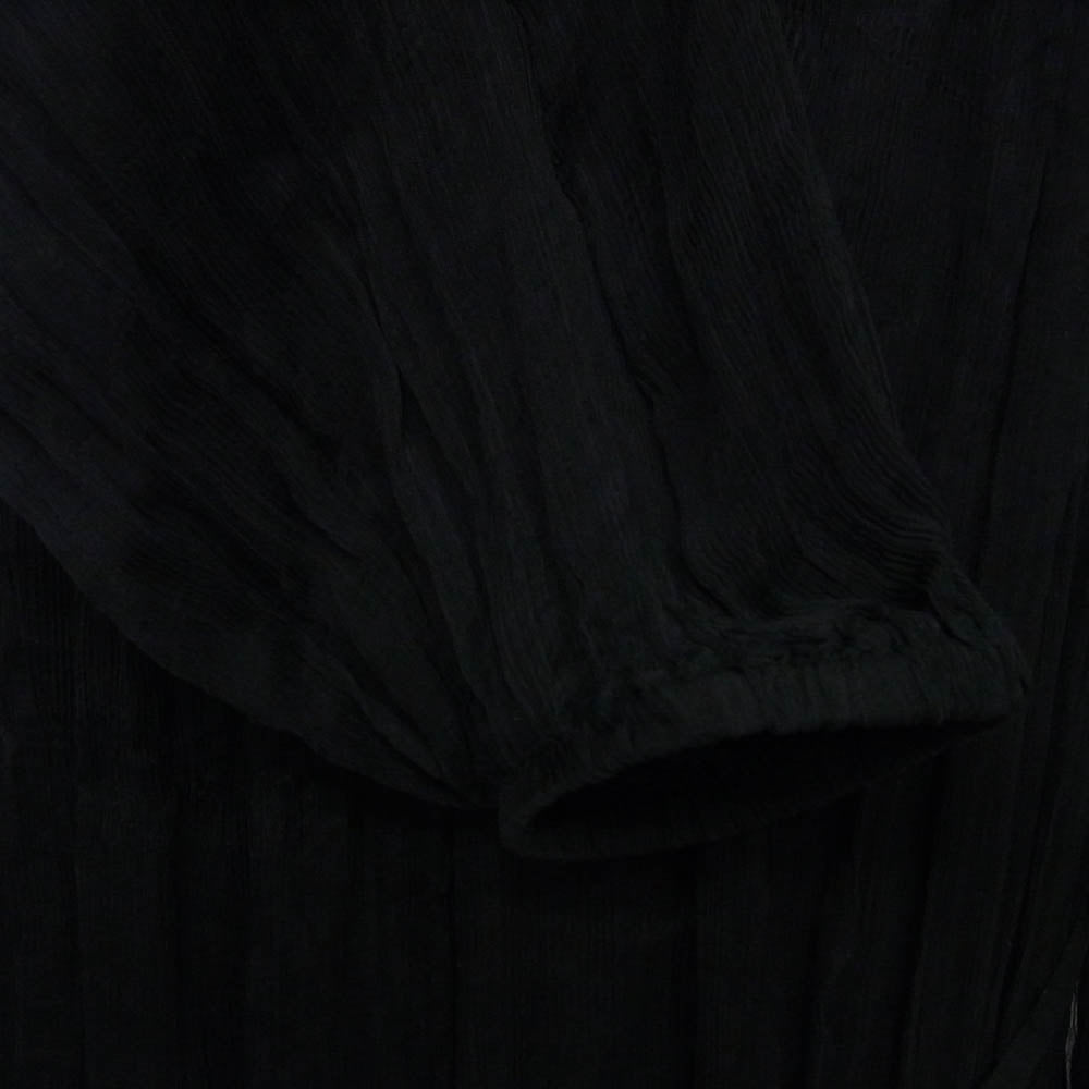 ヌキテパ ロング ワンピース ドレス ブラック系【中古】