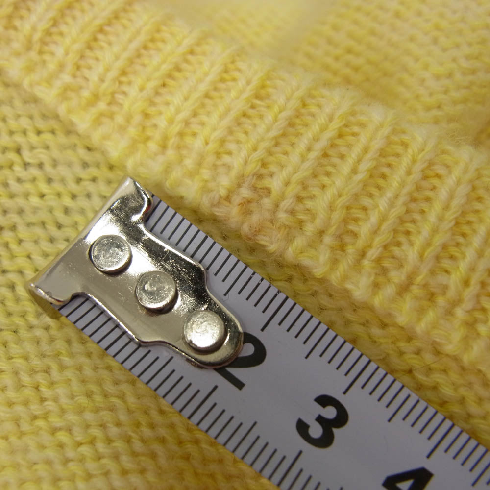 Drawer ドゥロワー 6513-106-0492 コットン カシミヤ クルー ネック ニット イエロー イエロー系 2【中古】