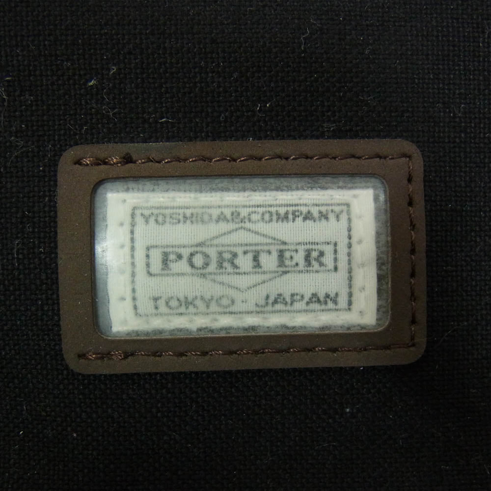 PORTER ポーター ボディバッグ ショルダーバッグ ブラック系【中古】