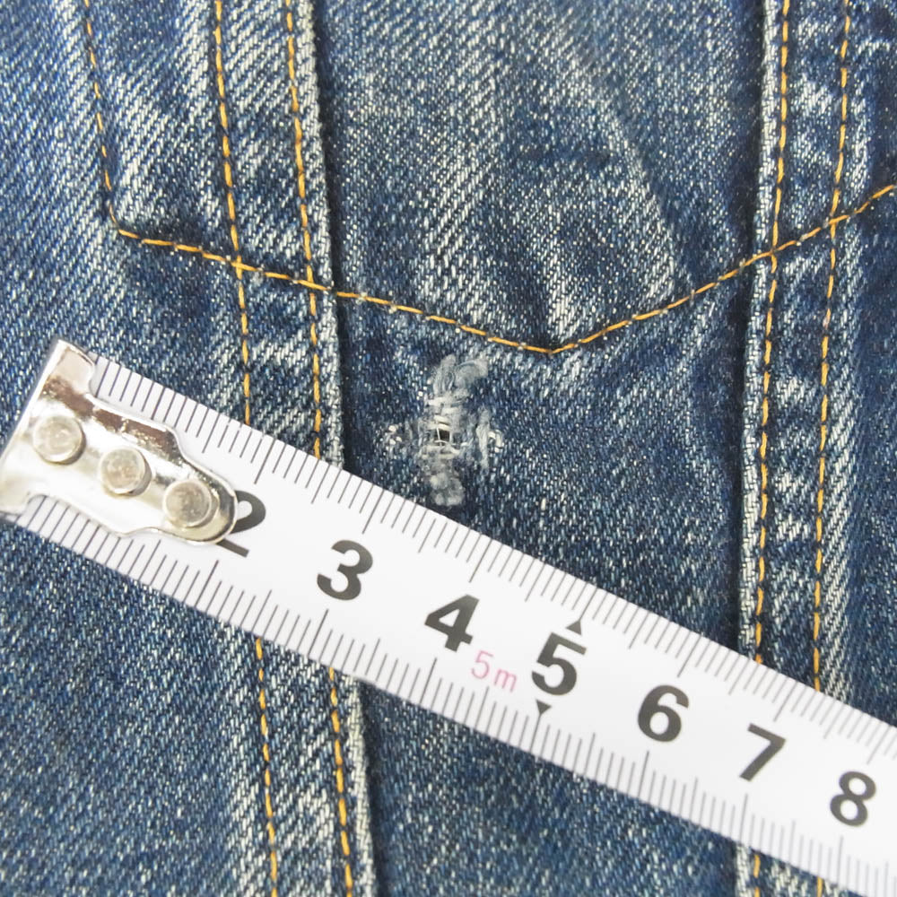 Levi's リーバイス 70505 0217 60~70s 70505 BIGE ボタン裏刻印526 Gジャン 4th デニムジャケット インディゴブルー系【中古】