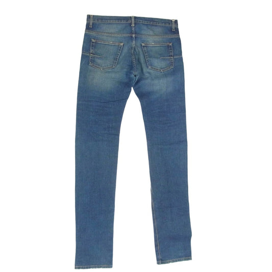 DIOR HOMME ディオールオム ボタンフライ スキニー デニム パンツ インディゴブルー系 31【中古】