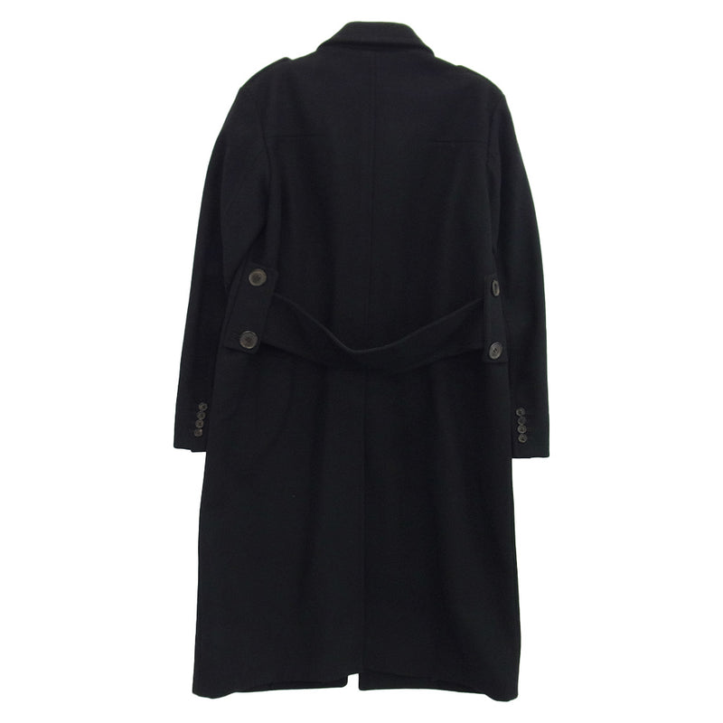 【セール】Dior Hommeディオールオム　トレンチコート　ブラック DIOR HOMME - 【定価35万】Dior homme 17ss トレンチコートの通販 by K