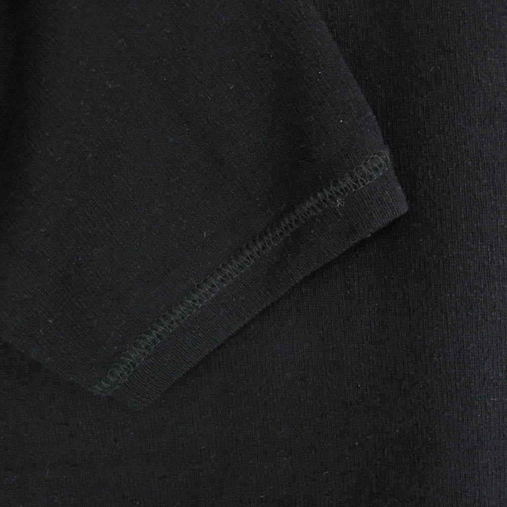 COMOLI コモリ 20SS R01-05009 シルクネップ ジャージ 長袖 クルー ブラック系 3【中古】