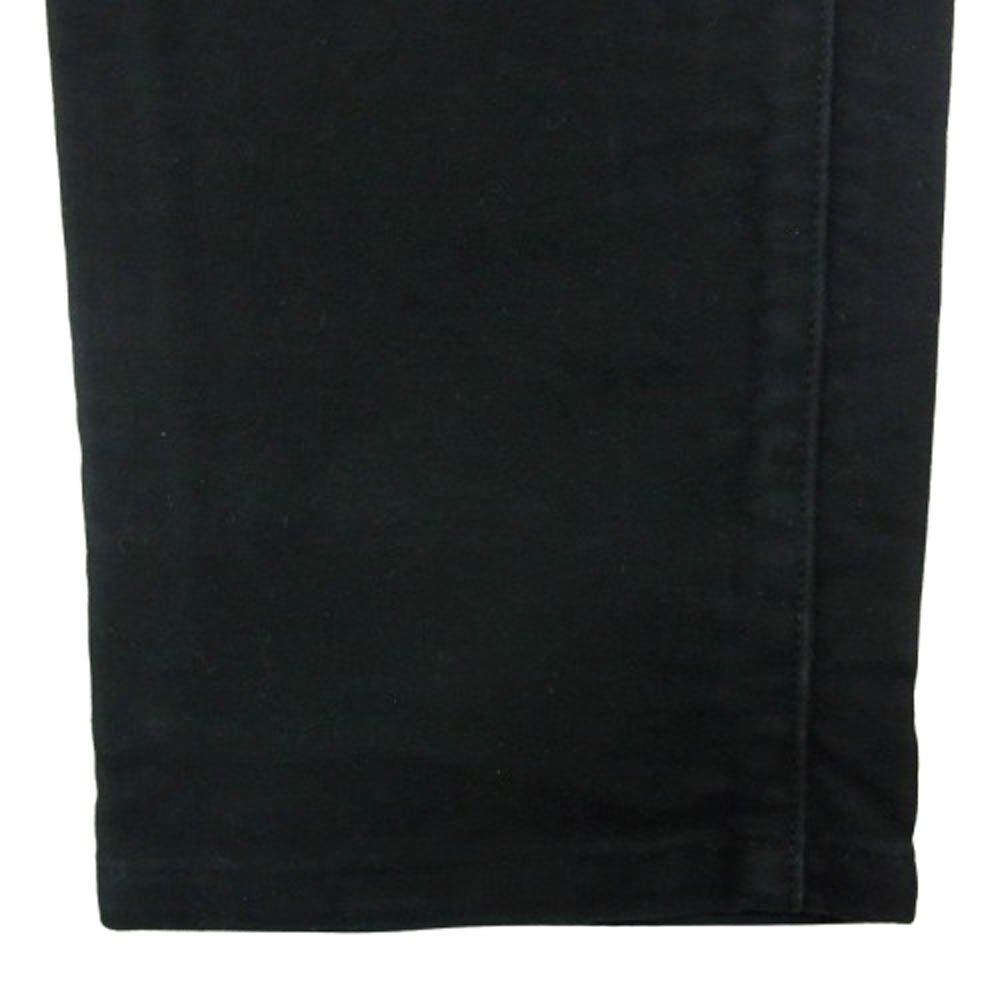 COMOLI コモリ 19AW Q03-03009 モールスキン ライダーパンツ ブラック系 1【中古】