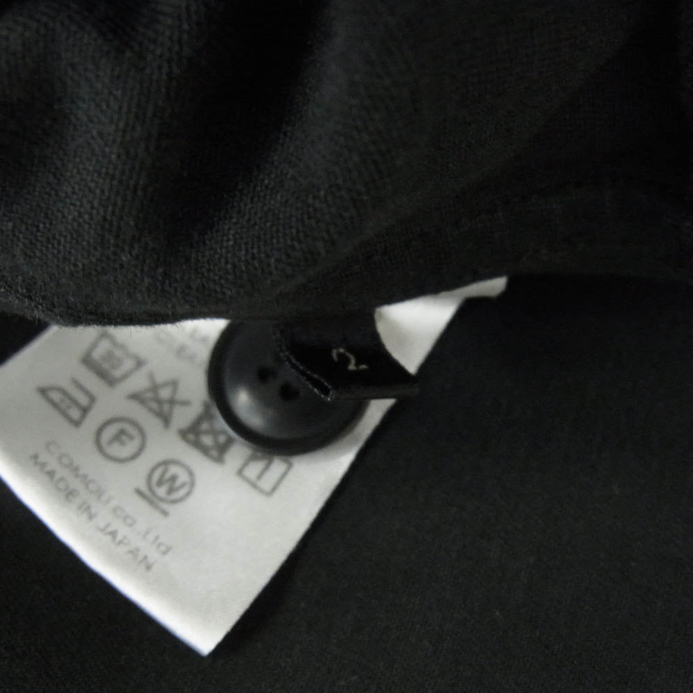 COMOLI コモリ 23AW Y03-01005 製品染め ジャケット ブラック系 2【中古】